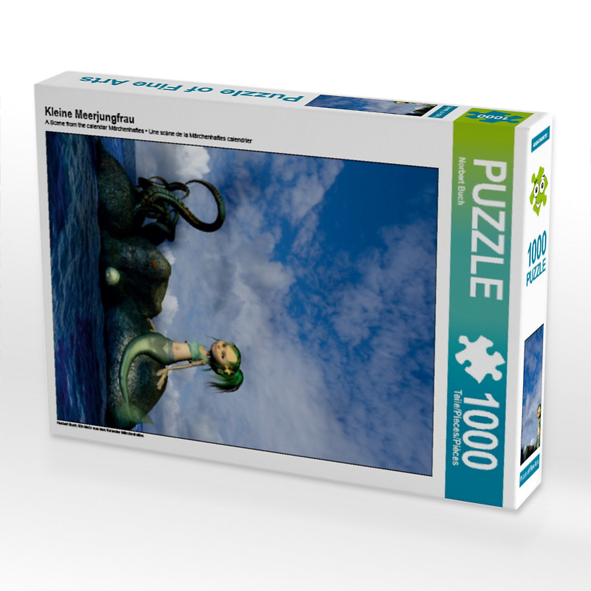 CALVENDO® Puzzle CALVENDO Puzzle Kleine Meerjungfrau 1000 Teile Foto-Puzzle für glückliche Stunden