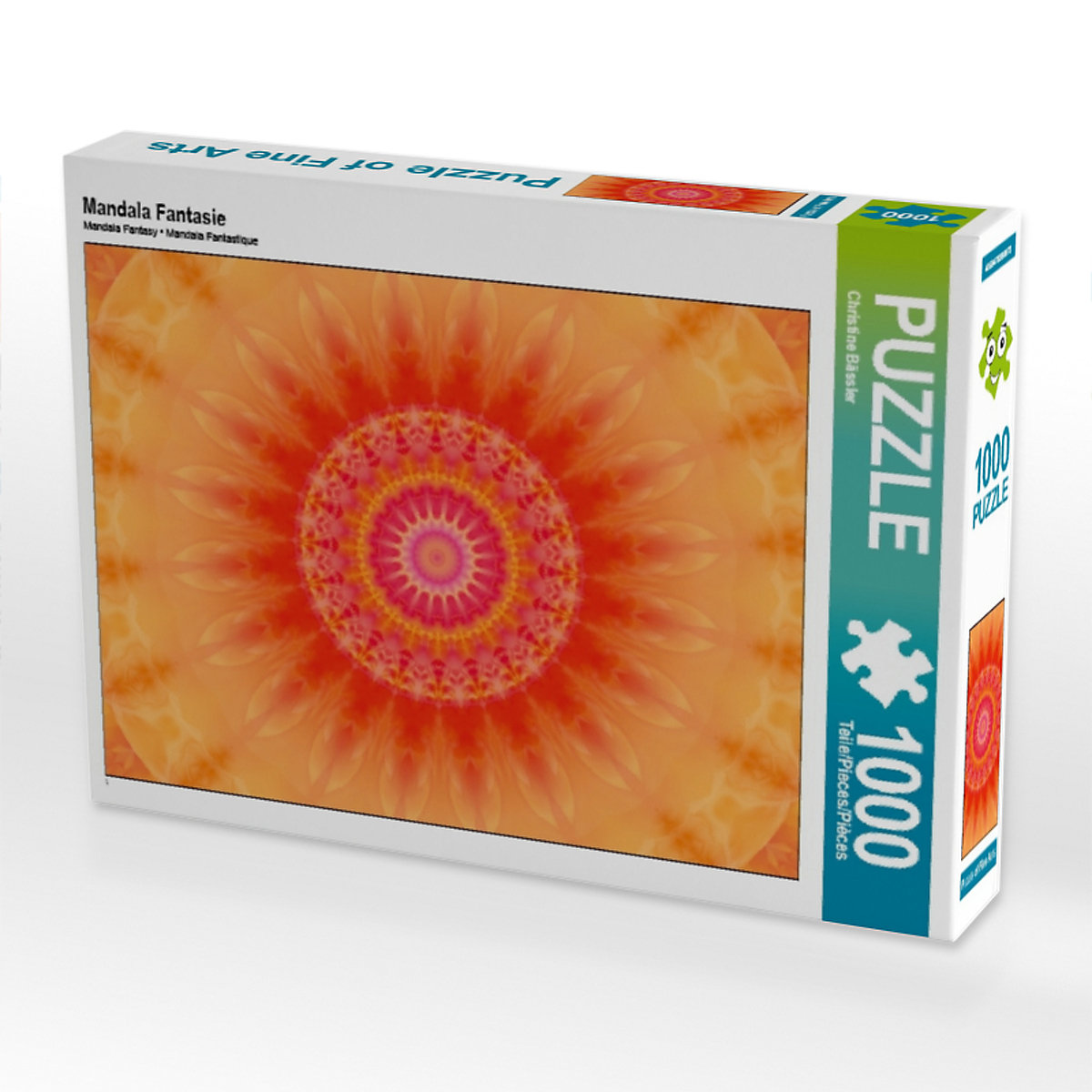 CALVENDO® Puzzle CALVENDO Puzzle Mandala Fantasie 1000 Teile Foto-Puzzle für glückliche Stunden