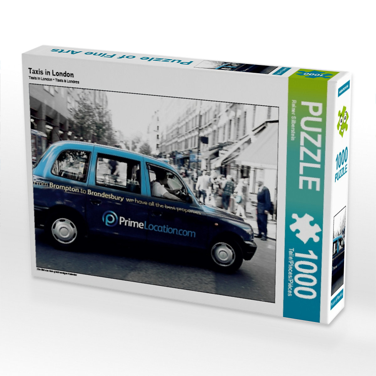 CALVENDO® Puzzle CALVENDO Puzzle Taxis in London 1000 Teile Foto-Puzzle für glückliche Stunden
