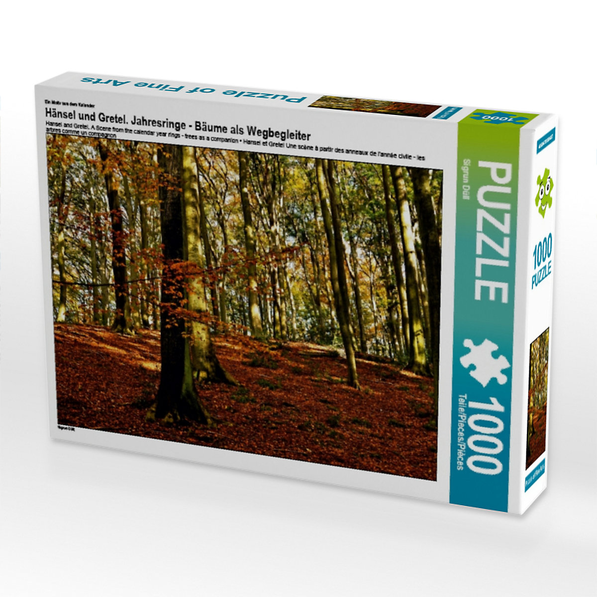 CALVENDO® Puzzle CALVENDO Puzzle Hänsel und Gretel. Ein Motiv aus dem Kalender Jahresringe Bäume als Wegbegleiter 1000 Teile Foto-Puzzle für glückliche Stunden