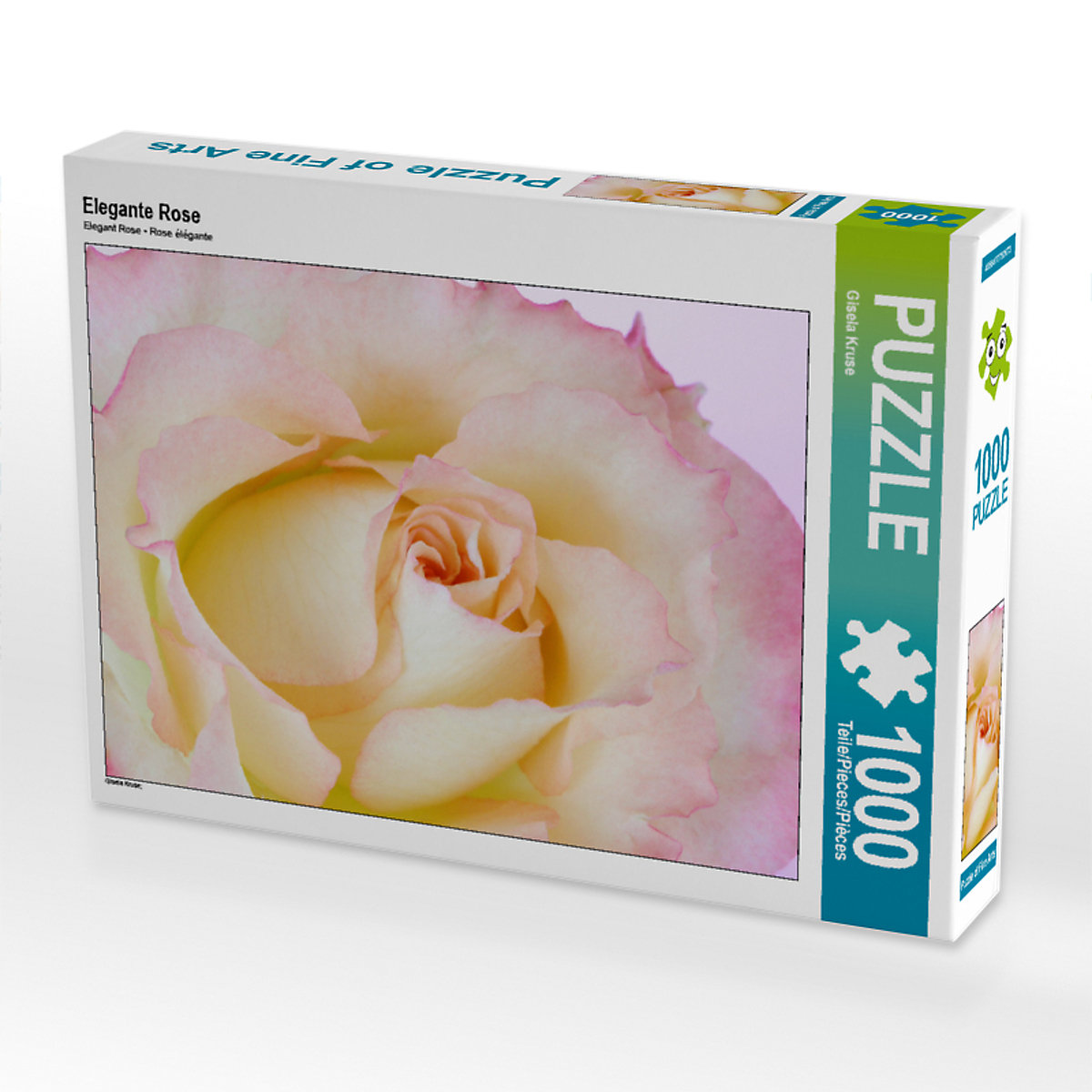 CALVENDO® Puzzle CALVENDO Puzzle Elegante Rose 1000 Teile Foto-Puzzle für glückliche Stunden