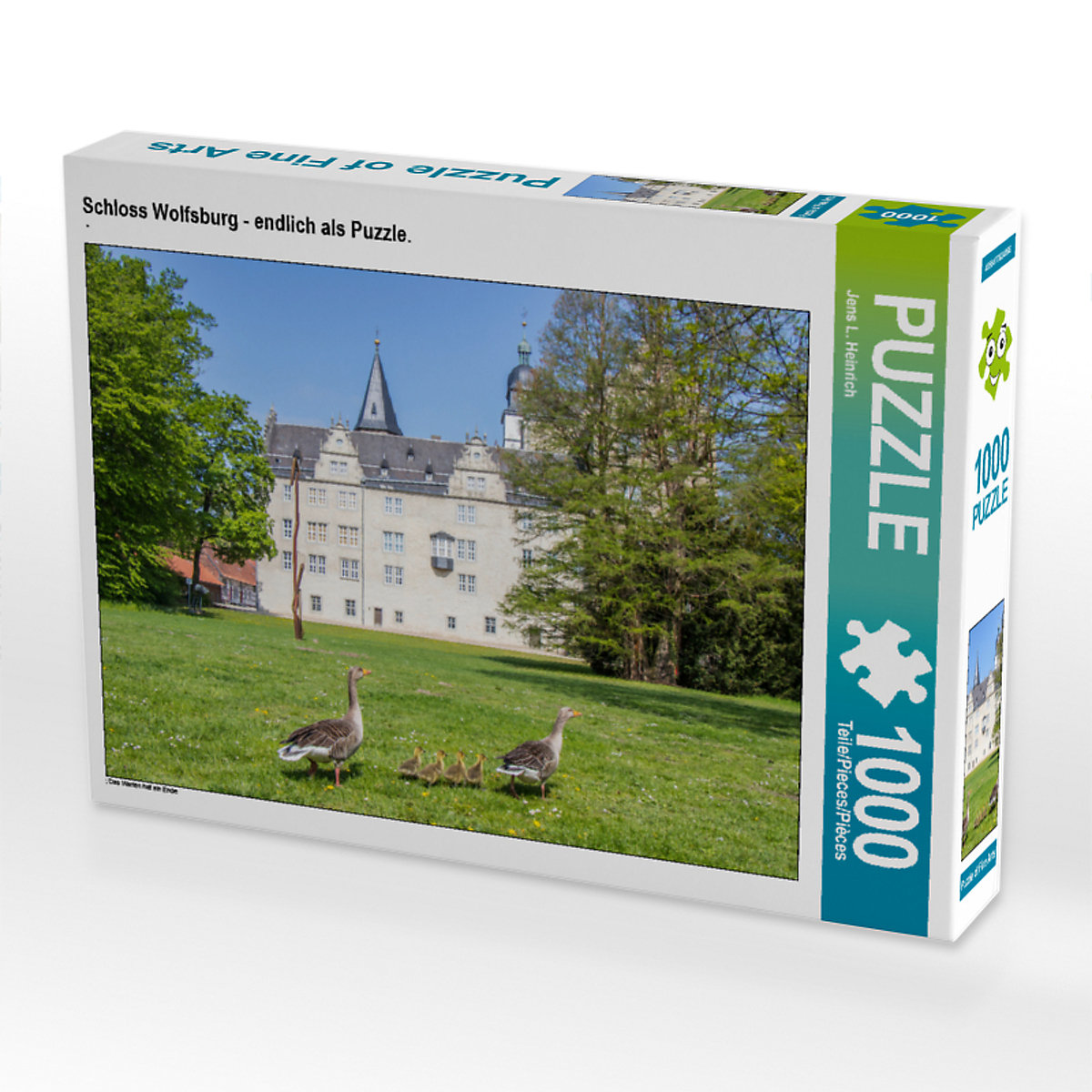CALVENDO® Puzzle CALVENDO Puzzle Schloss Wolfsburg endlich als Puzzle. 1000 Teile Foto-Puzzle für glückliche Stunden
