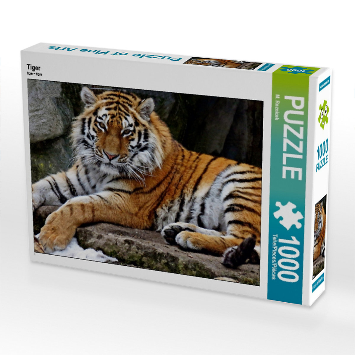 CALVENDO® Puzzle CALVENDO Puzzle Tiger 1000 Teile Foto-Puzzle für glückliche Stunden