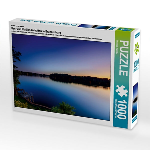 Puzzle CALVENDO Puzzle See -und Flußlandschaften in Brandenburg - 1000 Teile Foto-Puzzle für glückliche Stunden