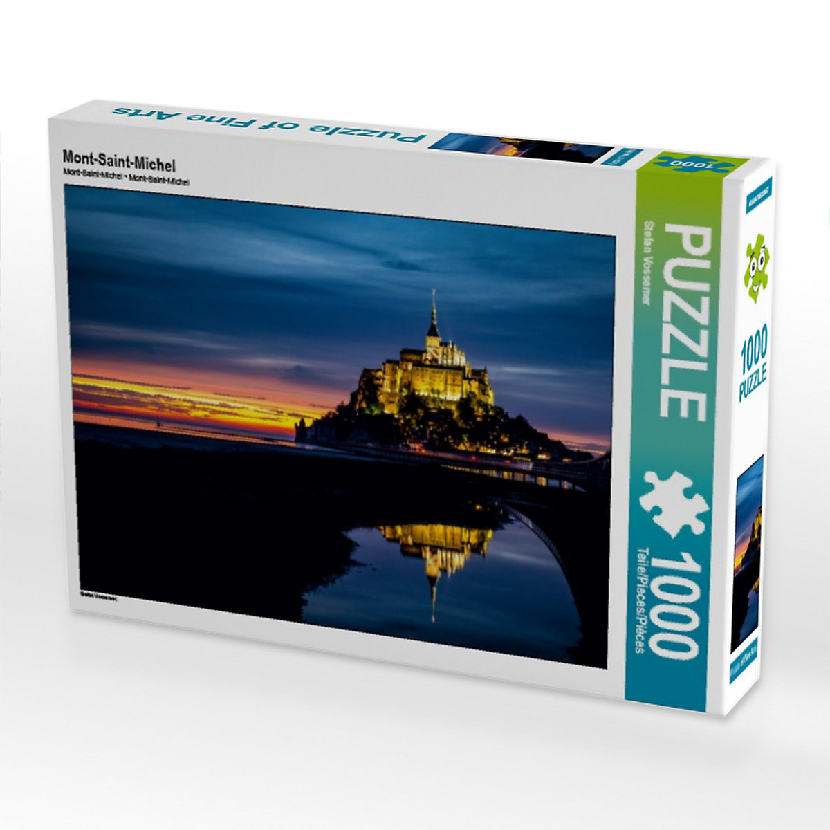 CALVENDO® Puzzle CALVENDO Puzzle Mont-Saint-Michel 1000 Teile Foto-Puzzle für glückliche Stunden