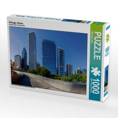 CALVENDO® Puzzle CALVENDO Puzzle Chicago Illinois 1000 Teile Foto-Puzzle für glückliche Stunden