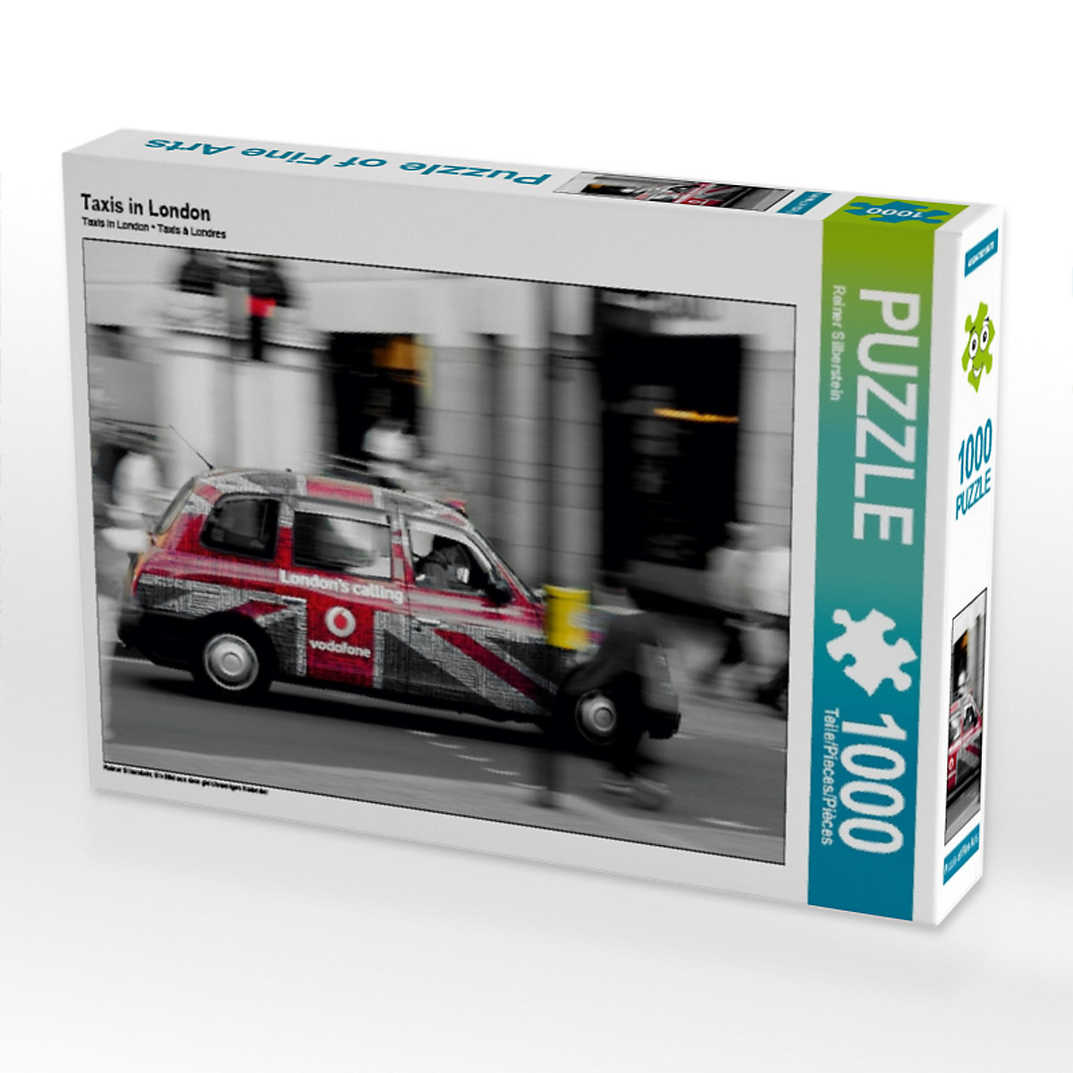 CALVENDO® Puzzle CALVENDO Puzzle Taxis in London 1000 Teile Foto-Puzzle für glückliche Stunden