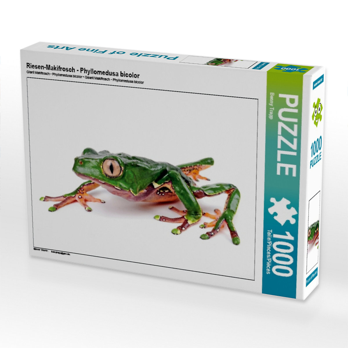 CALVENDO® Puzzle CALVENDO Puzzle Riesen-Makifrosch Phyllomedusa bicolor 1000 Teile Foto-Puzzle für glückliche Stunden