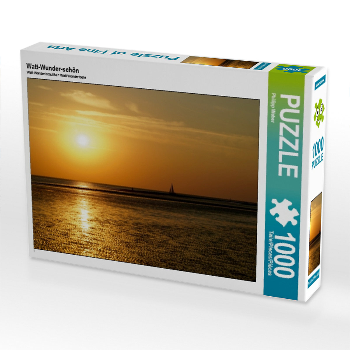 CALVENDO® Puzzle CALVENDO Puzzle Watt-Wunder-schön 1000 Teile Foto-Puzzle für glückliche Stunden