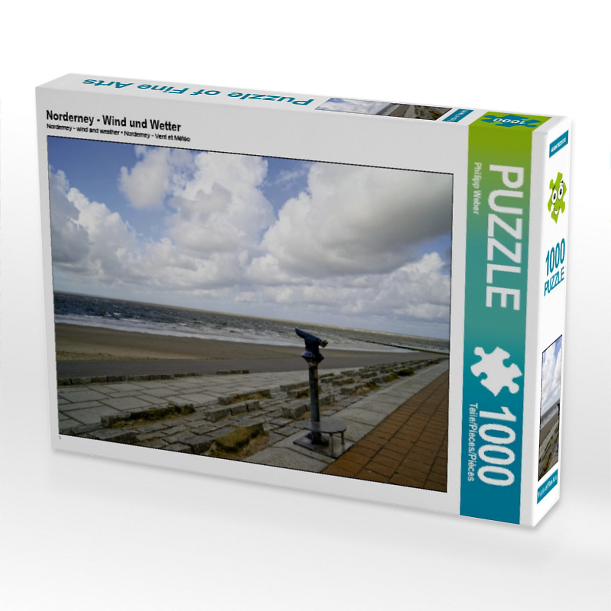 CALVENDO® Puzzle CALVENDO Puzzle Norderney Wind und Wetter 1000 Teile Foto-Puzzle für glückliche Stunden