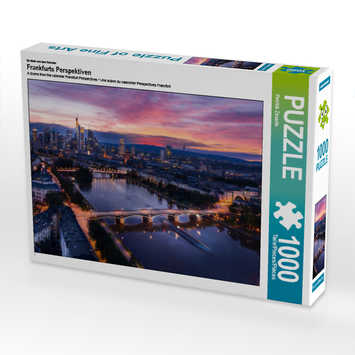 CALVENDO® Puzzle CALVENDO Puzzle Frankfurts Perspektiven 1000 Teile Foto-Puzzle für glückliche Stunden