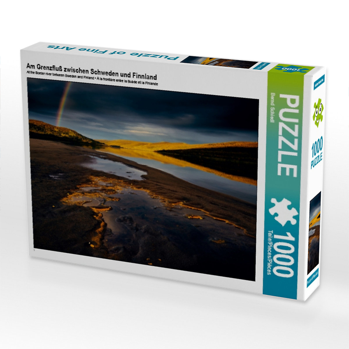 CALVENDO® Puzzle CALVENDO Puzzle Am Grenzfluß zwischen Schweden und Finnland 1000 Teile Foto-Puzzle für glückliche Stunden