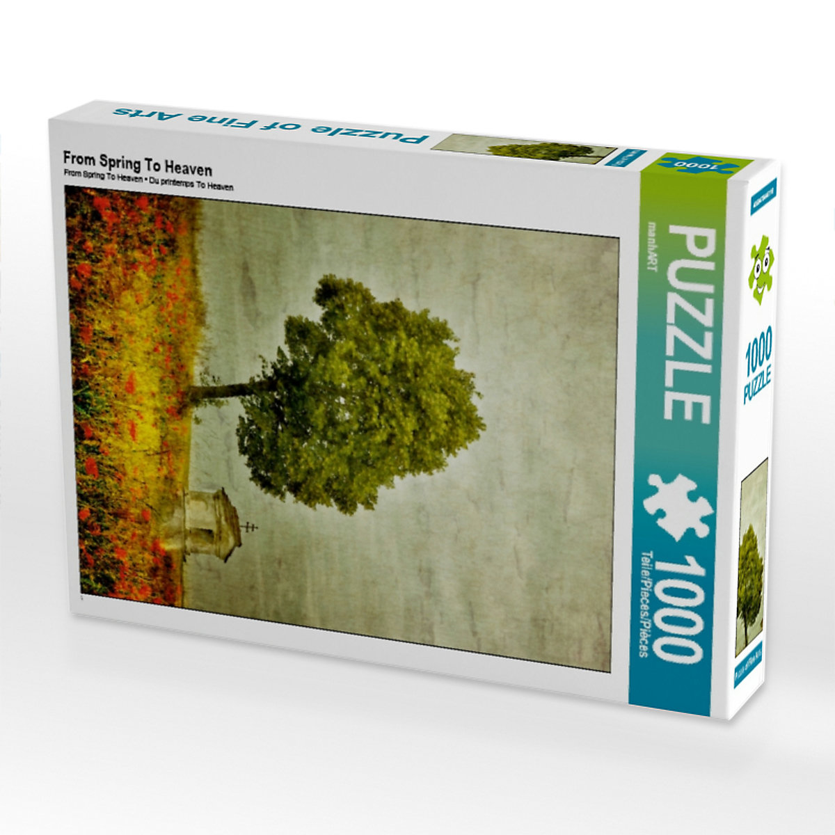 CALVENDO® Puzzle CALVENDO Puzzle From Spring To Heaven 1000 Teile Foto-Puzzle für glückliche Stunden
