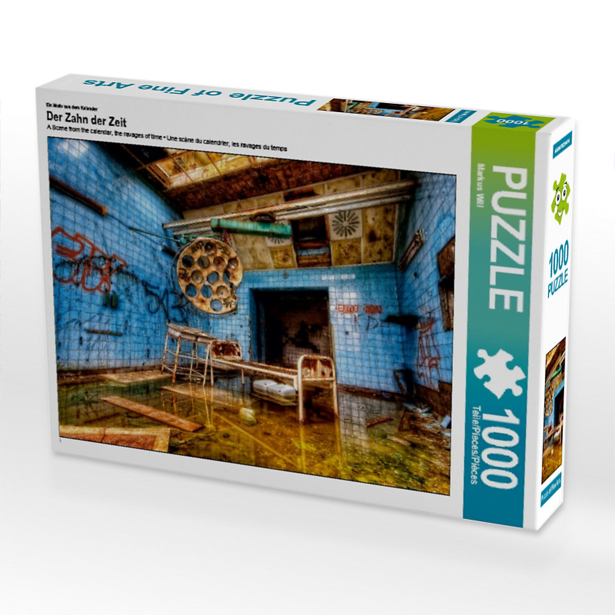 CALVENDO® Puzzle CALVENDO Puzzle Der Zahn der Zeit 1000 Teile Foto-Puzzle für glückliche Stunden