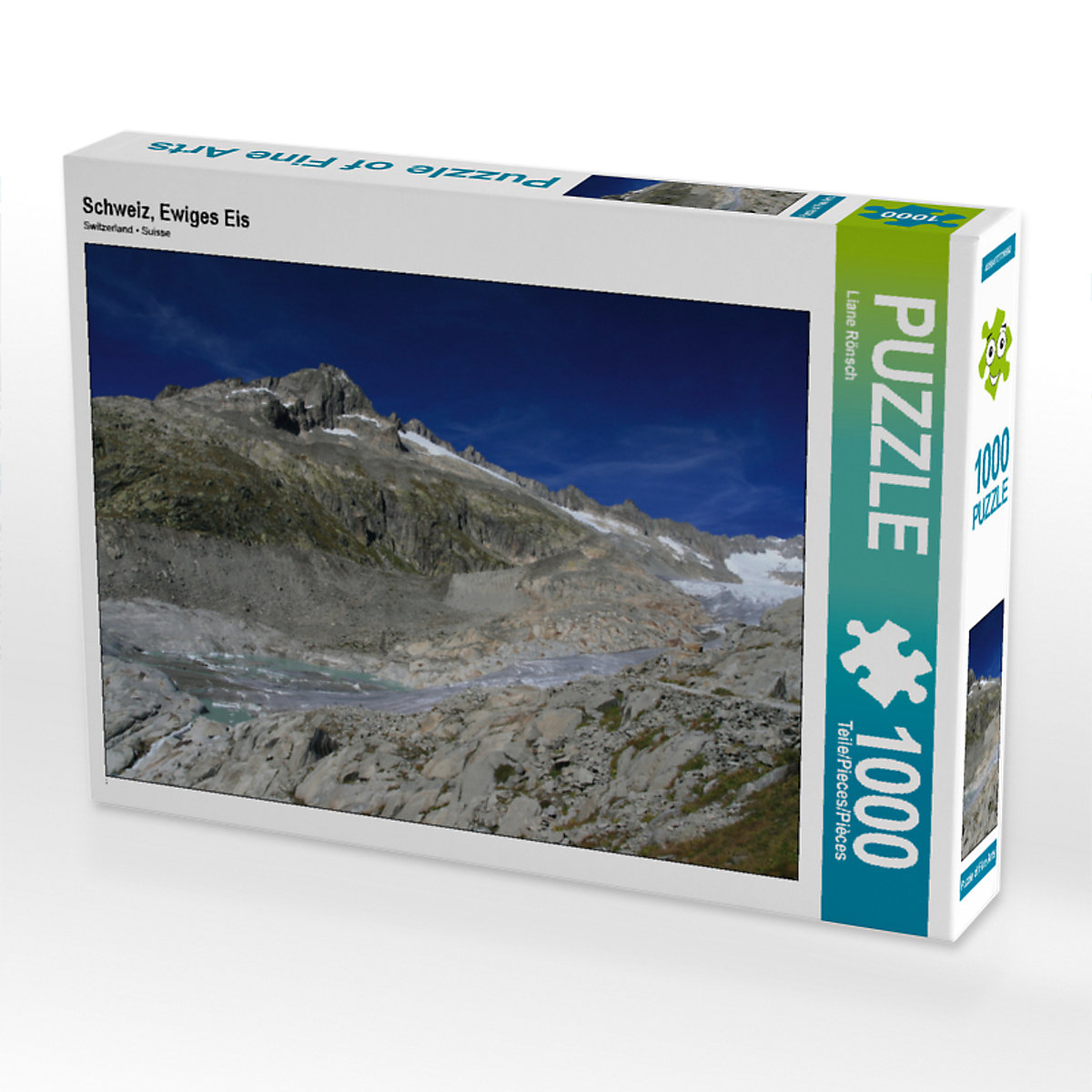 CALVENDO® Puzzle CALVENDO Puzzle Schweiz Ewiges Eis 1000 Teile Foto-Puzzle für glückliche Stunden