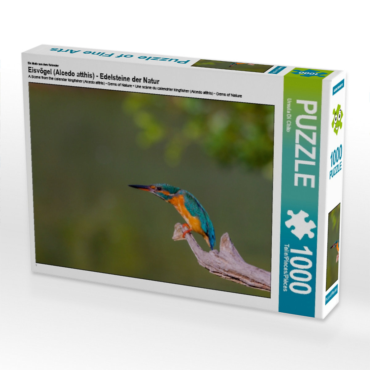 CALVENDO® Puzzle CALVENDO Puzzle Eisvögel (Alcedo atthis) Edelsteine der Natur 1000 Teile Foto-Puzzle für glückliche Stunden