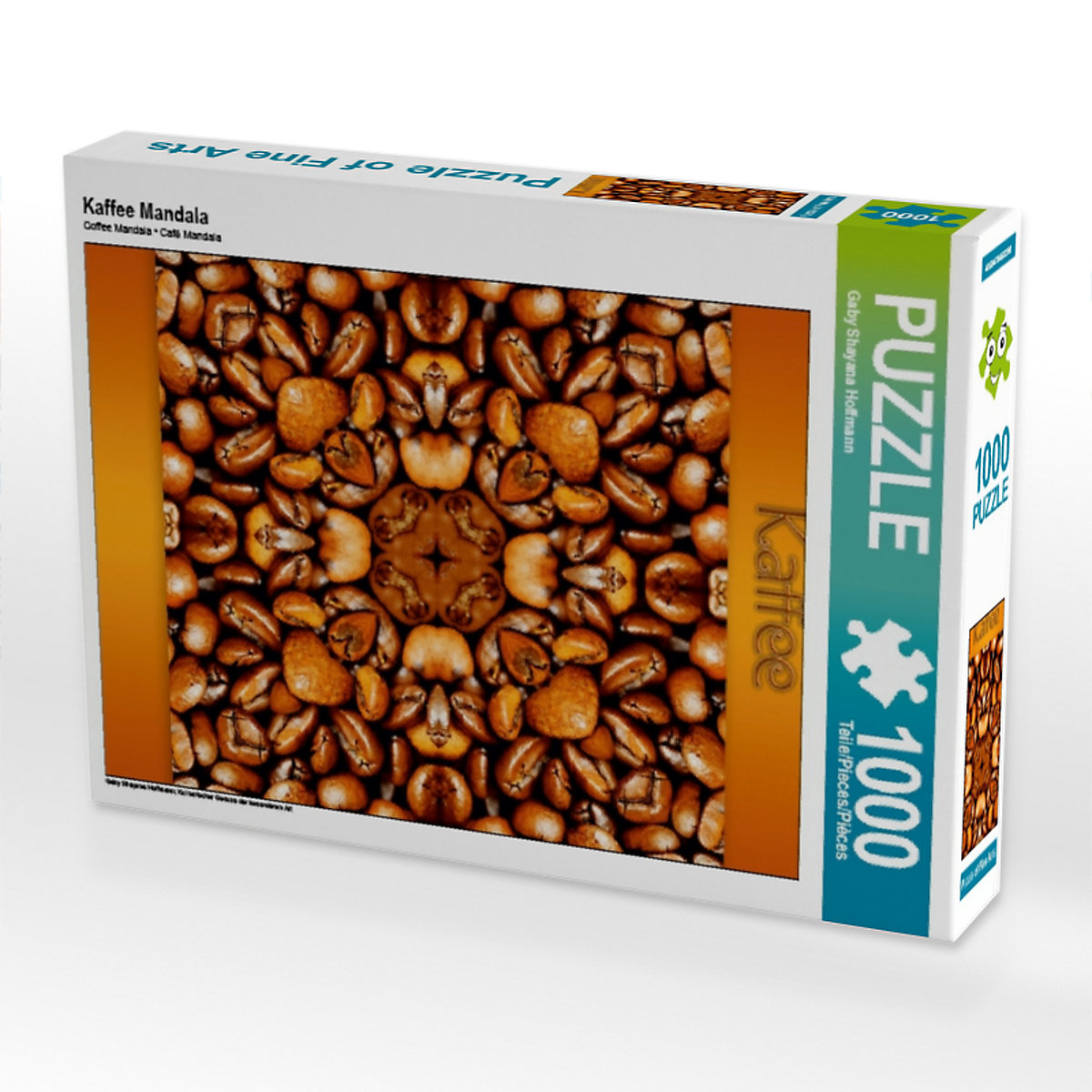 CALVENDO® Puzzle CALVENDO Puzzle Kaffee Mandala 1000 Teile Foto-Puzzle für glückliche Stunden