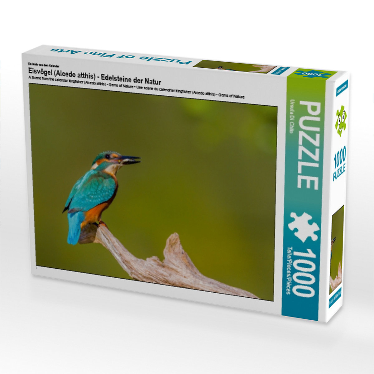 CALVENDO® Puzzle CALVENDO Puzzle Eisvögel (Alcedo atthis) Edelsteine der Natur 1000 Teile Foto-Puzzle für glückliche Stunden