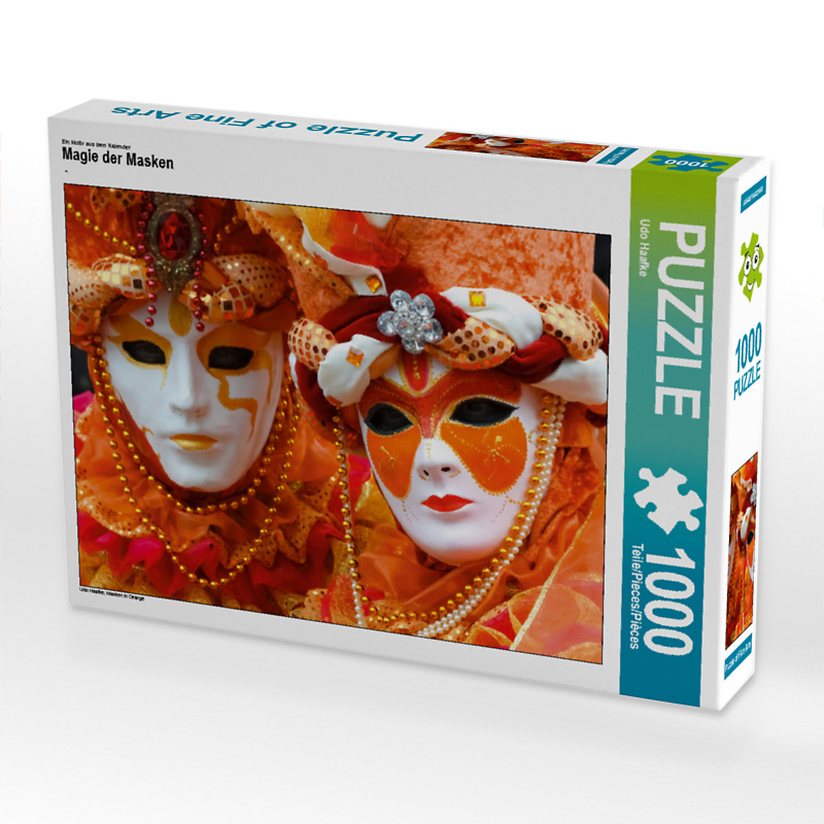 CALVENDO® Puzzle CALVENDO Puzzle Magie der Masken 1000 Teile Foto-Puzzle für glückliche Stunden