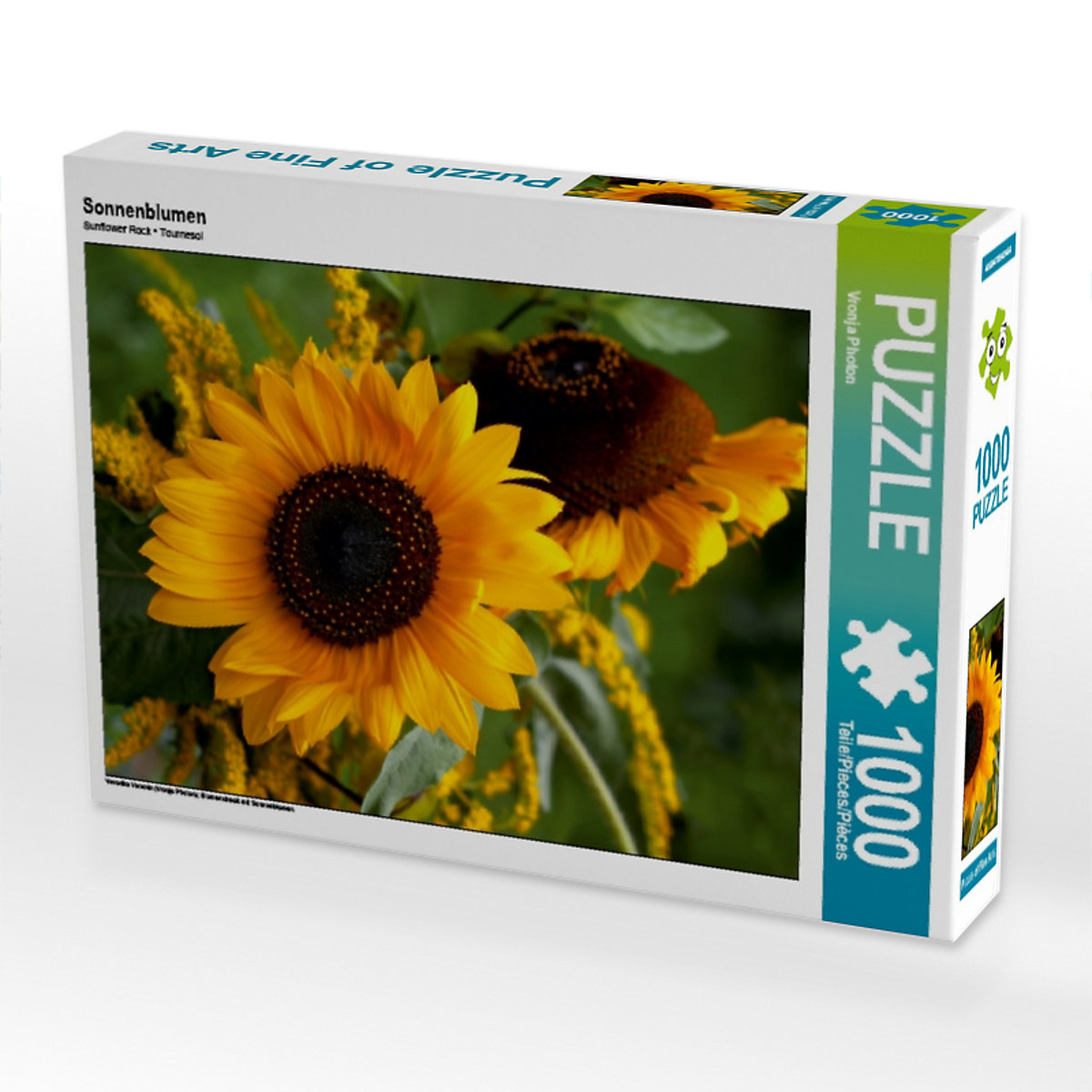 CALVENDO® Puzzle CALVENDO Puzzle Sonnenblumen 1000 Teile Foto-Puzzle für glückliche Stunden