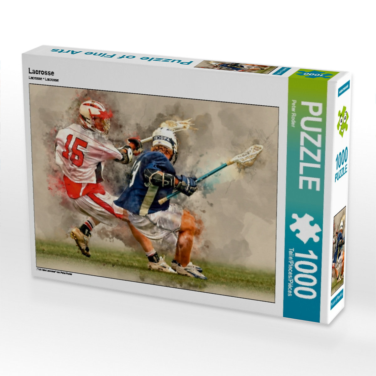 CALVENDO® Puzzle CALVENDO Puzzle Lacrosse 1000 Teile Foto-Puzzle für glückliche Stunden