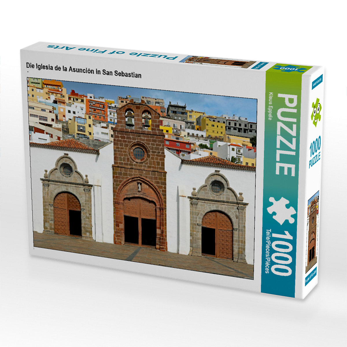 CALVENDO® Puzzle CALVENDO Puzzle Die Iglesia de la Asunción in San Sebastian 1000 Teile Foto-Puzzle für glückliche Stunden
