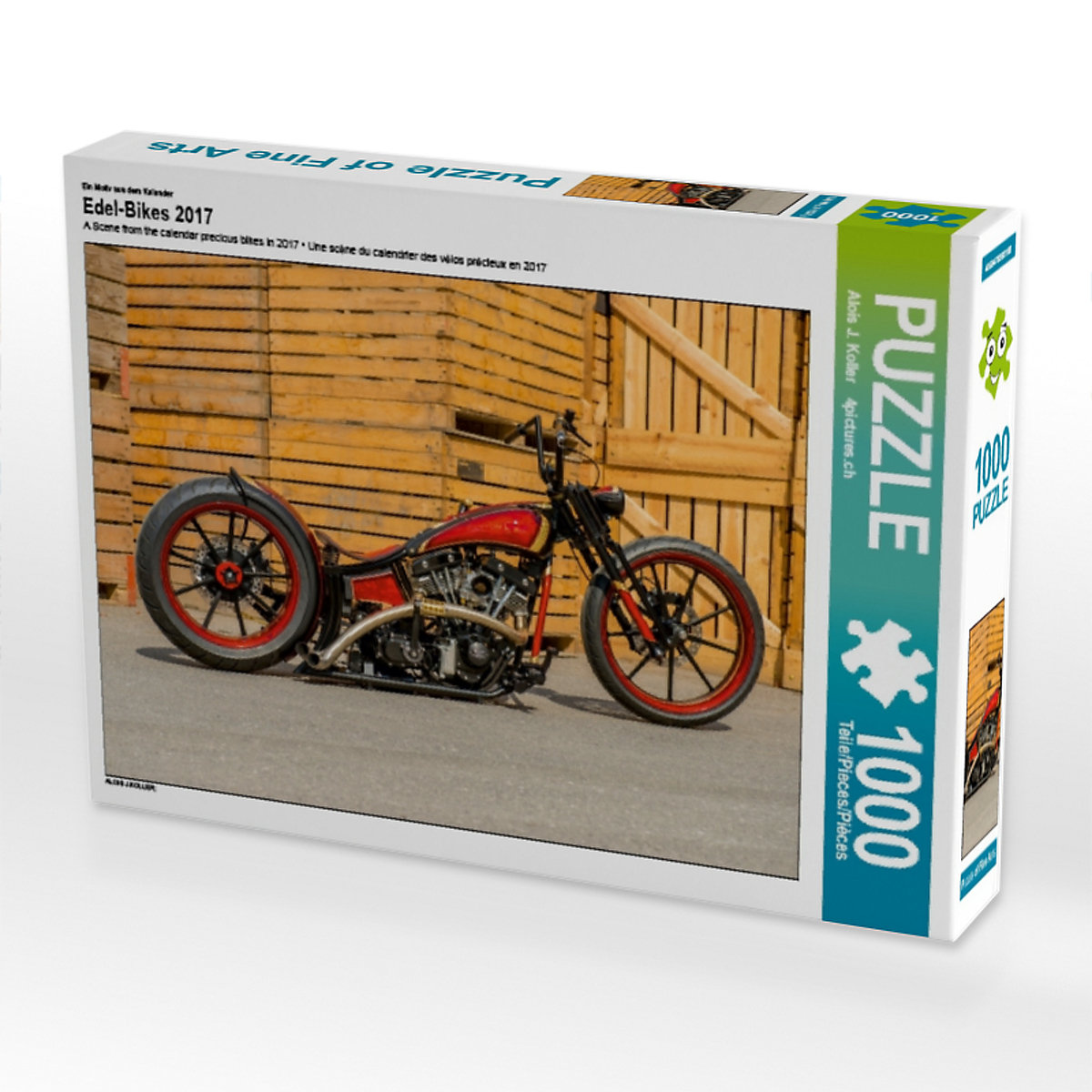 CALVENDO® Puzzle CALVENDO Puzzle Edel-Bikes 2017 1000 Teile Foto-Puzzle für glückliche Stunden