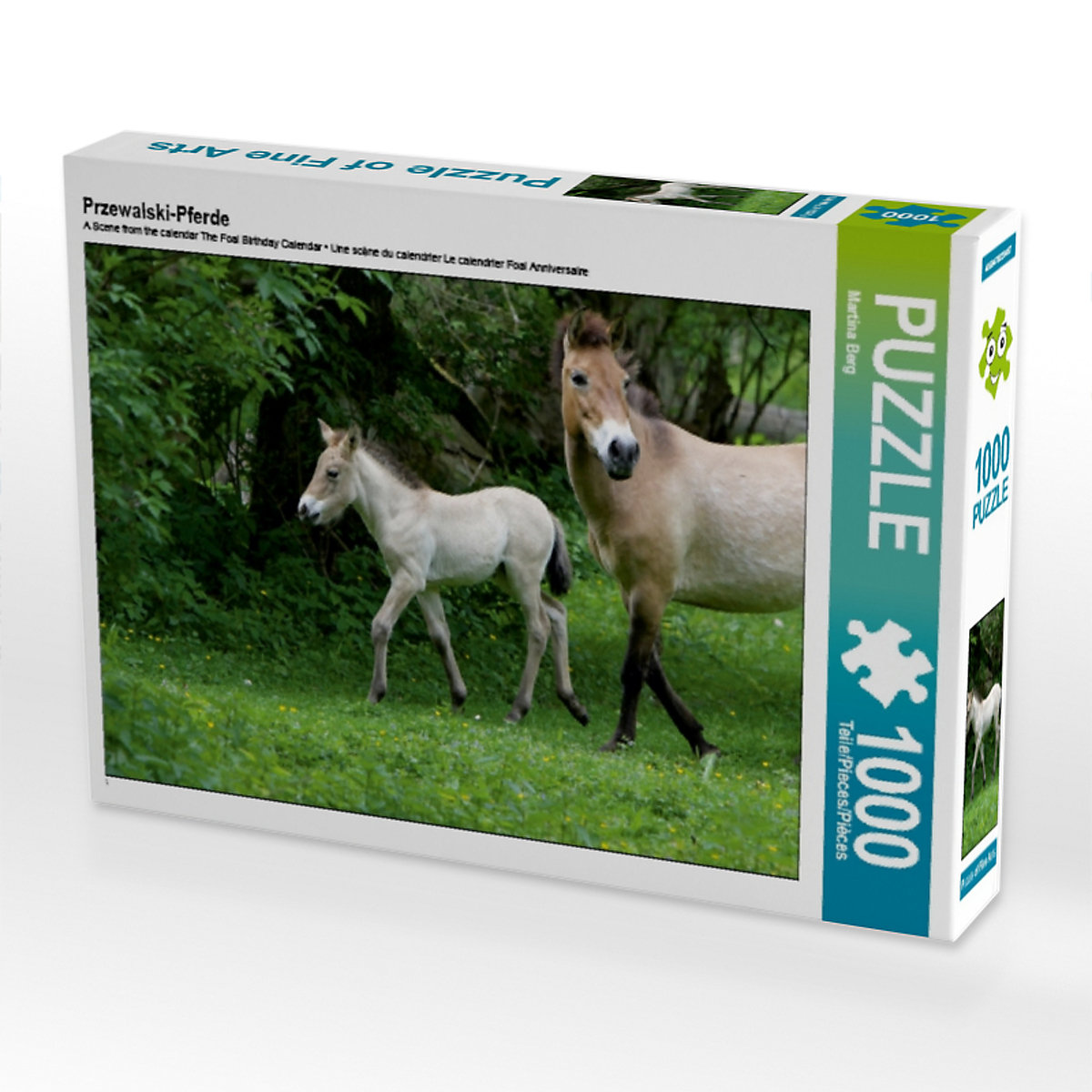 CALVENDO® Puzzle CALVENDO Puzzle Przewalski-Pferde 1000 Teile Foto-Puzzle für glückliche Stunden