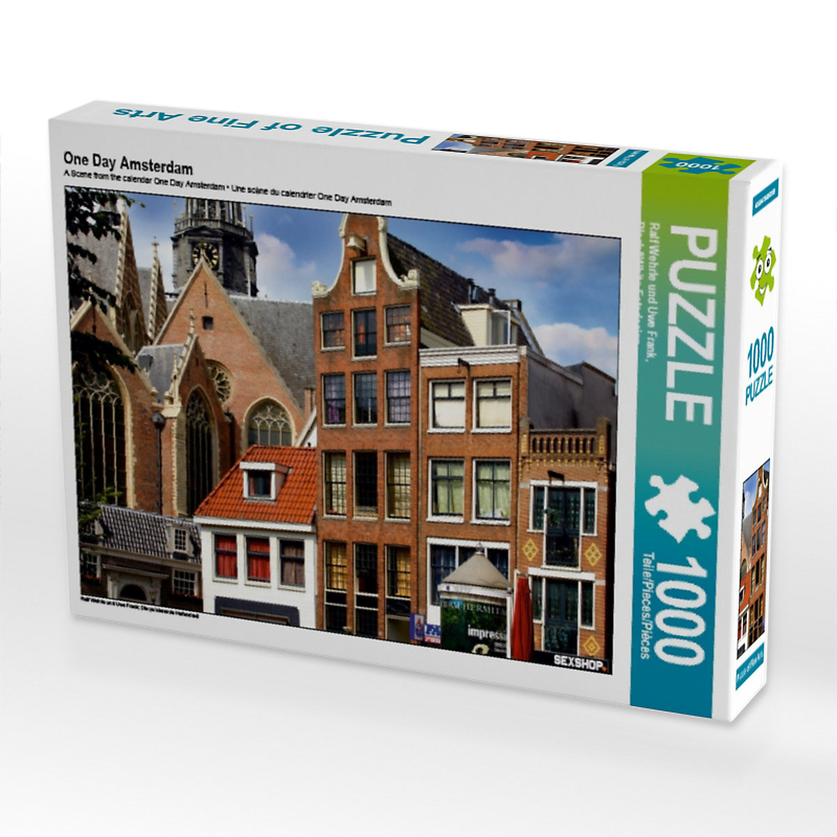 CALVENDO® Puzzle CALVENDO Puzzle One Day Amsterdam 1000 Teile Foto-Puzzle für glückliche Stunden