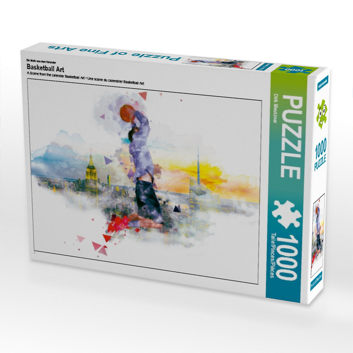 CALVENDO® Puzzle CALVENDO Puzzle Basketball Art 1000 Teile Foto-Puzzle für glückliche Stunden