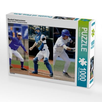 CALVENDO® Puzzle CALVENDO Puzzle Baseball Impressionen 1000 Teile Foto-Puzzle für glückliche Stunden