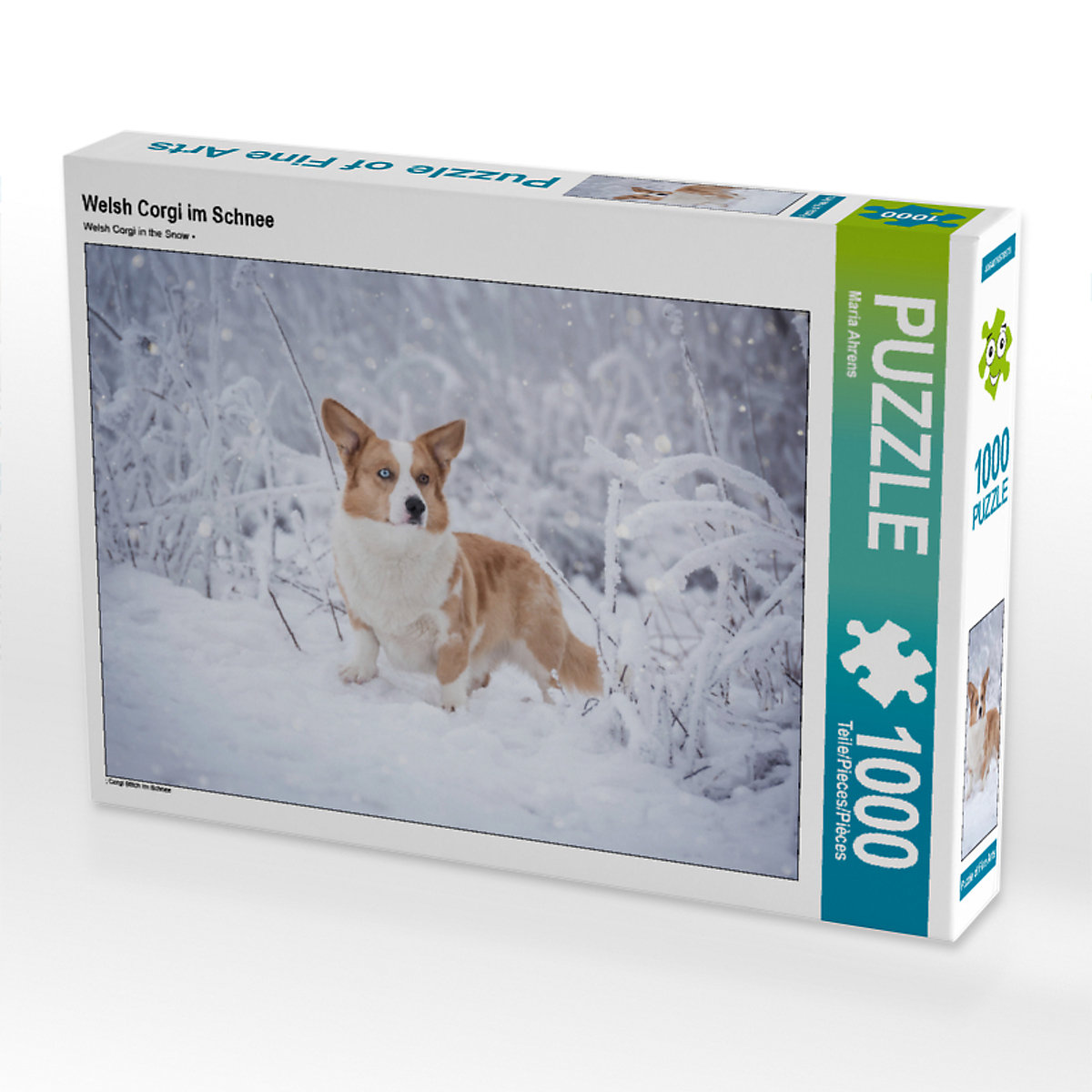 CALVENDO® Puzzle CALVENDO Puzzle Welsh Corgi im Schnee 1000 Teile Foto-Puzzle für glückliche Stunden