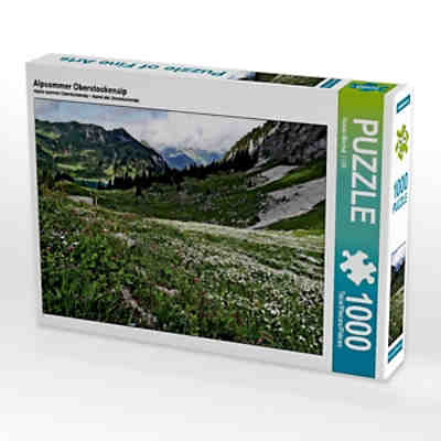Puzzle CALVENDO Puzzle Alpsommer Oberstockenalp - 1000 Teile Foto-Puzzle für glückliche Stunden