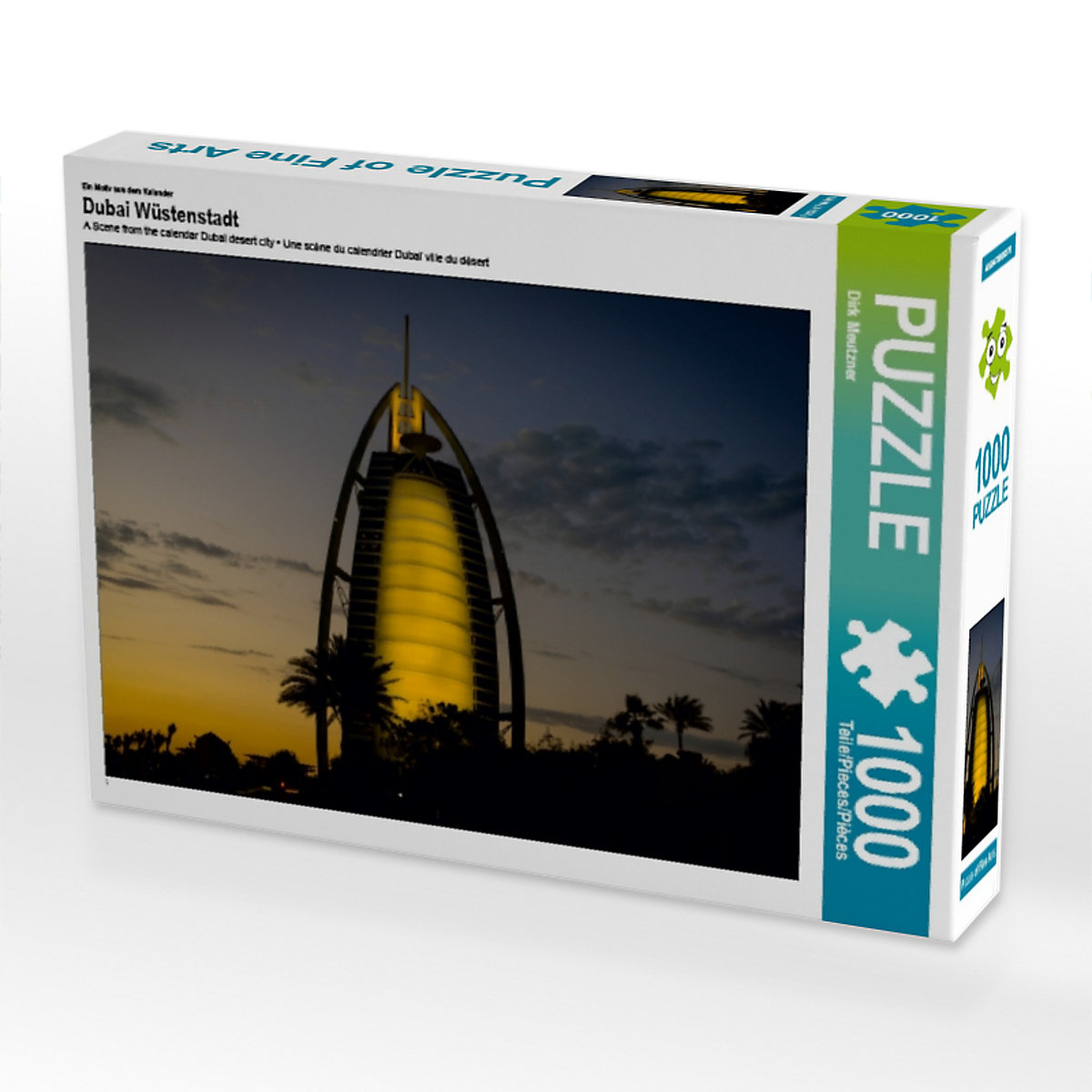 CALVENDO® Puzzle CALVENDO Puzzle Dubai Wüstenstadt 1000 Teile Foto-Puzzle für glückliche Stunden