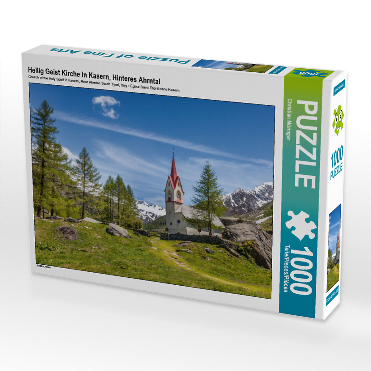 CALVENDO® Puzzle CALVENDO Puzzle Heilig Geist Kirche in Kasern Hinteres Ahrntal 1000 Teile Foto-Puzzle für glückliche Stunden CALVENDO® Puzzle CALVENDO Puzzle Heilig Geist Kirche in Kasern Hinteres Ahrntal 1000 Teile Foto-Puzzle für glückliche Stunden