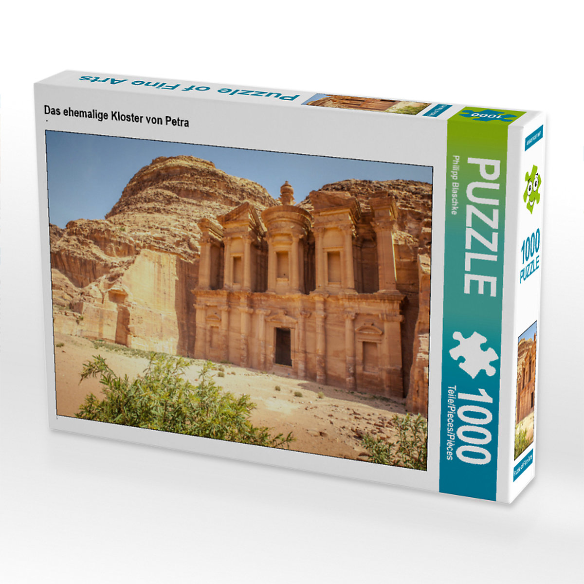 CALVENDO® Puzzle CALVENDO Puzzle Das ehemalige Kloster von Petra 1000 Teile Foto-Puzzle für glückliche Stunden