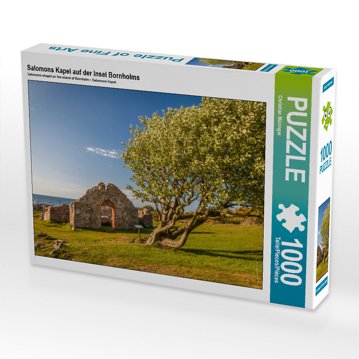CALVENDO® Puzzle CALVENDO Puzzle Salomons Kapel auf der Insel Bornholms 1000 Teile Foto-Puzzle für glückliche Stunden