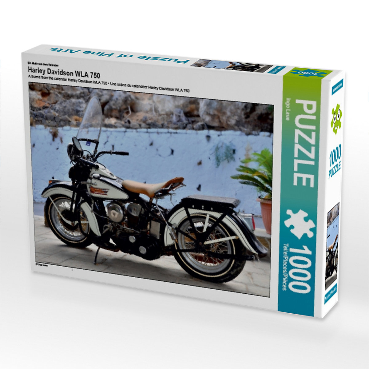 CALVENDO® Puzzle CALVENDO Puzzle Harley Davidson WLA 750 1000 Teile Foto-Puzzle für glückliche Stunden