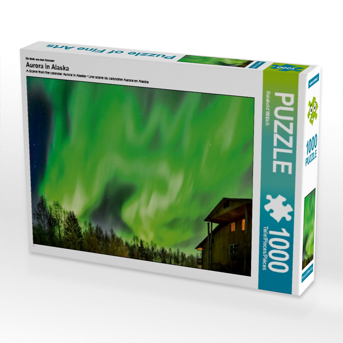 CALVENDO® Puzzle CALVENDO Puzzle Aurora in Alaska 1000 Teile Foto-Puzzle für glückliche Stunden