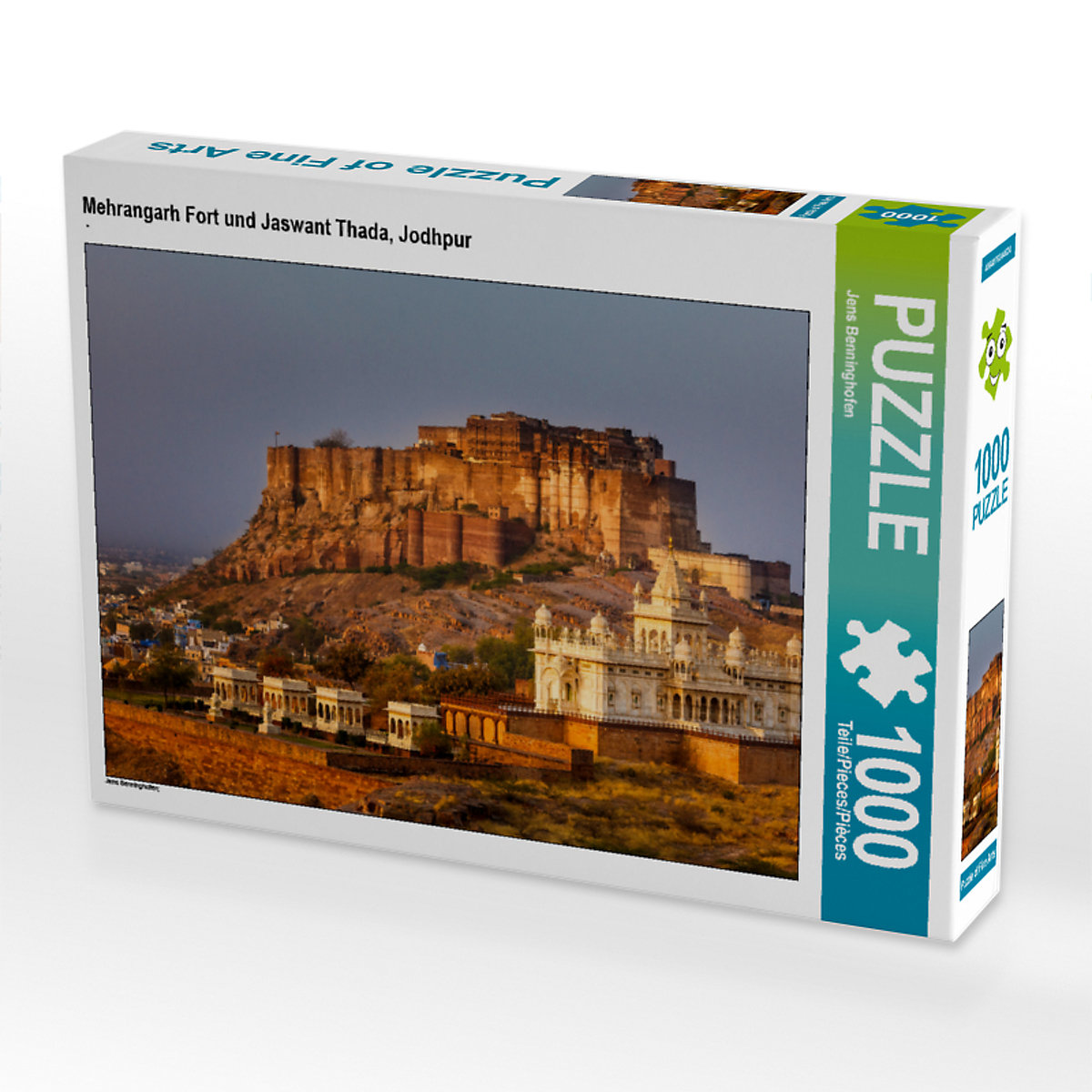 CALVENDO® Puzzle CALVENDO Puzzle Mehrangarh Fort und Jaswant Thada Jodhpur 1000 Teile Foto-Puzzle für glückliche Stunden