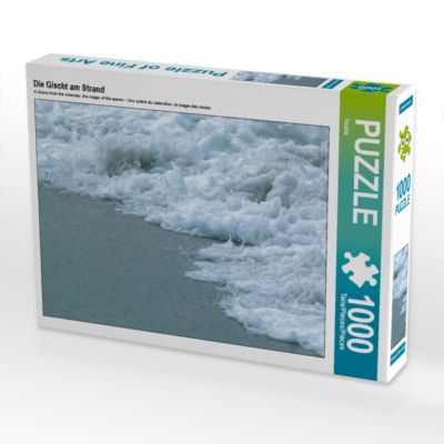 CALVENDO® Puzzle CALVENDO Puzzle Die Gischt am Strand 1000 Teile Foto-Puzzle für glückliche Stunden