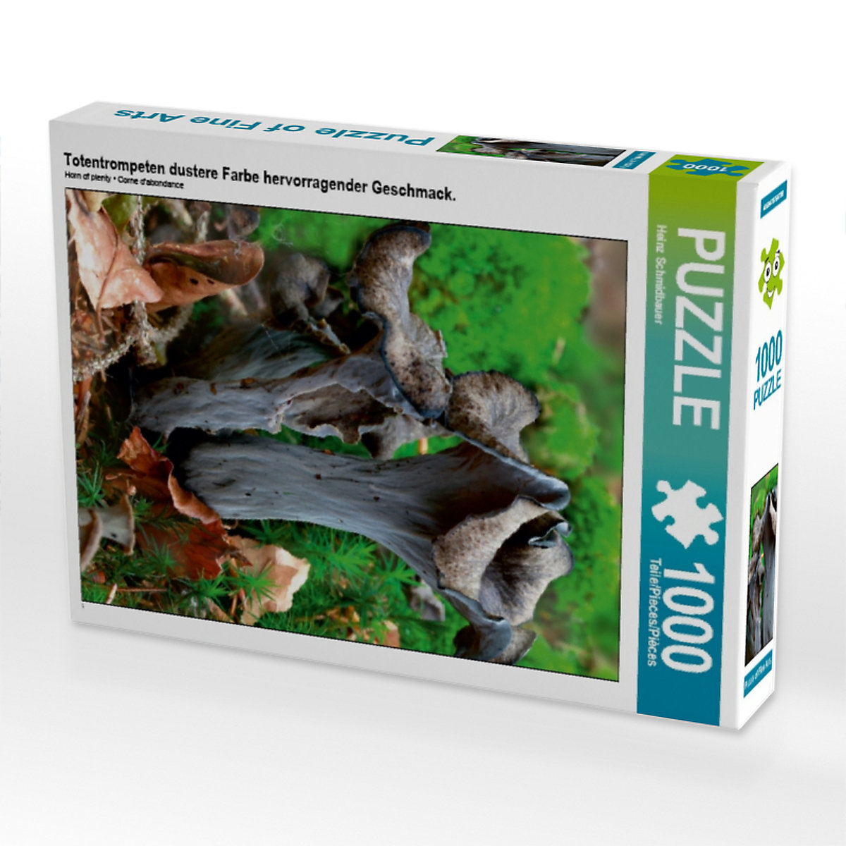 CALVENDO® Puzzle CALVENDO Puzzle Totentrompeten dustere Farbe hervorragender Geschmack. 1000 Teile Foto-Puzzle für glückliche Stunden