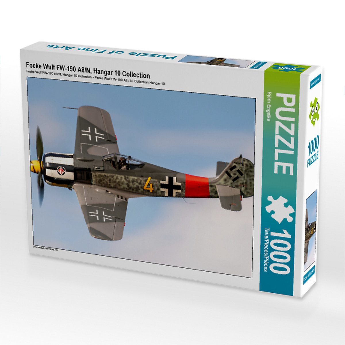 CALVENDO® Puzzle CALVENDO Puzzle Focke Wulf FW-190 A8/N Hangar 10 Collection 1000 Teile Foto-Puzzle für glückliche Stunden