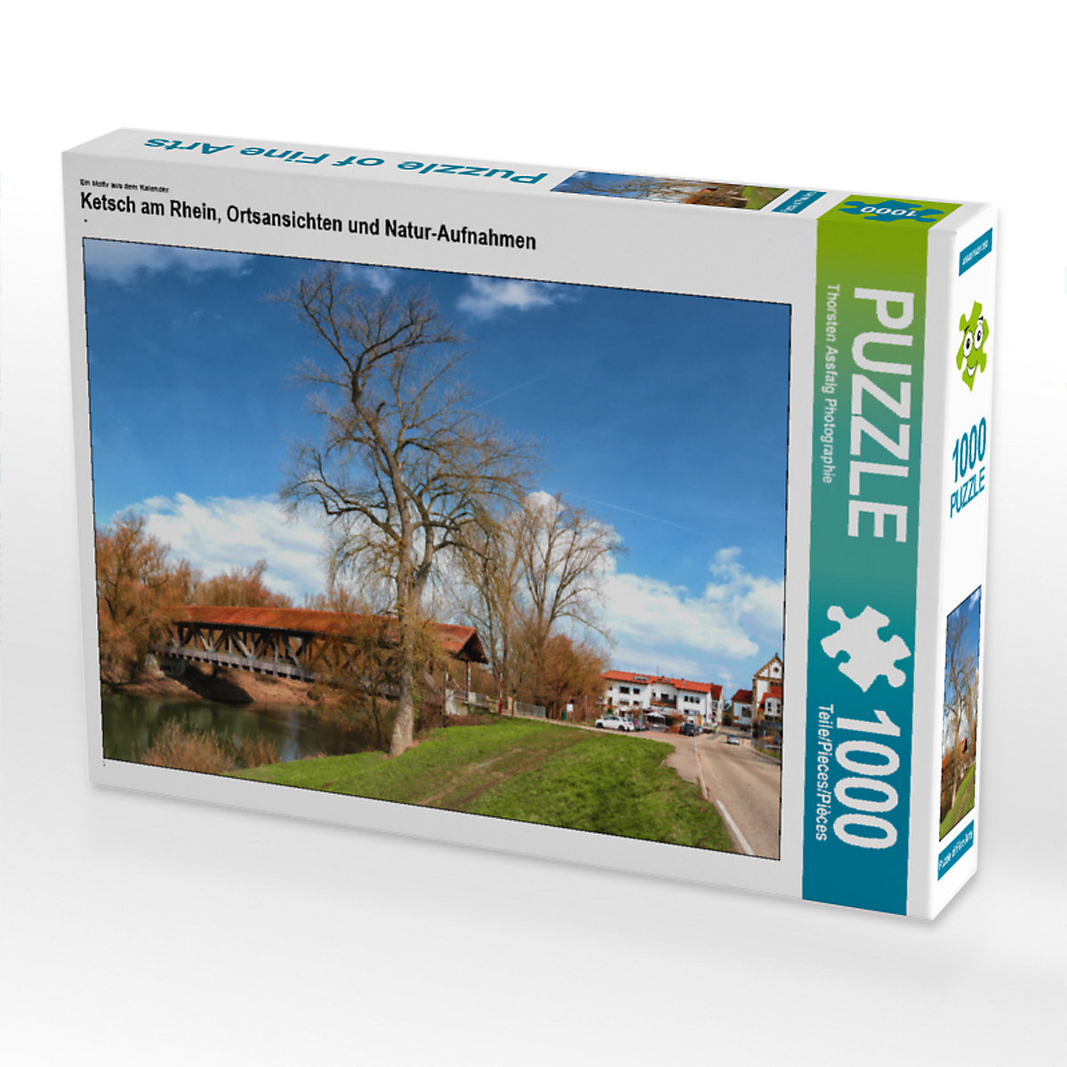 CALVENDO® Puzzle CALVENDO Puzzle Ketsch am Rhein Ortsansichten und Natur-Aufnahmen 1000 Teile Foto-Puzzle für glückliche Stunden