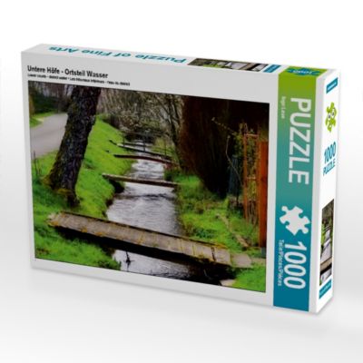 CALVENDO® Puzzle CALVENDO Puzzle Untere Höfe Ortsteil Wasser 1000 Teile Foto-Puzzle für glückliche Stunden