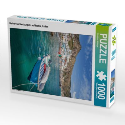 CALVENDO® Puzzle CALVENDO Puzzle Hafen von Sant Angelo auf Ischia Italien 1000 Teile Foto-Puzzle für glückliche Stunden