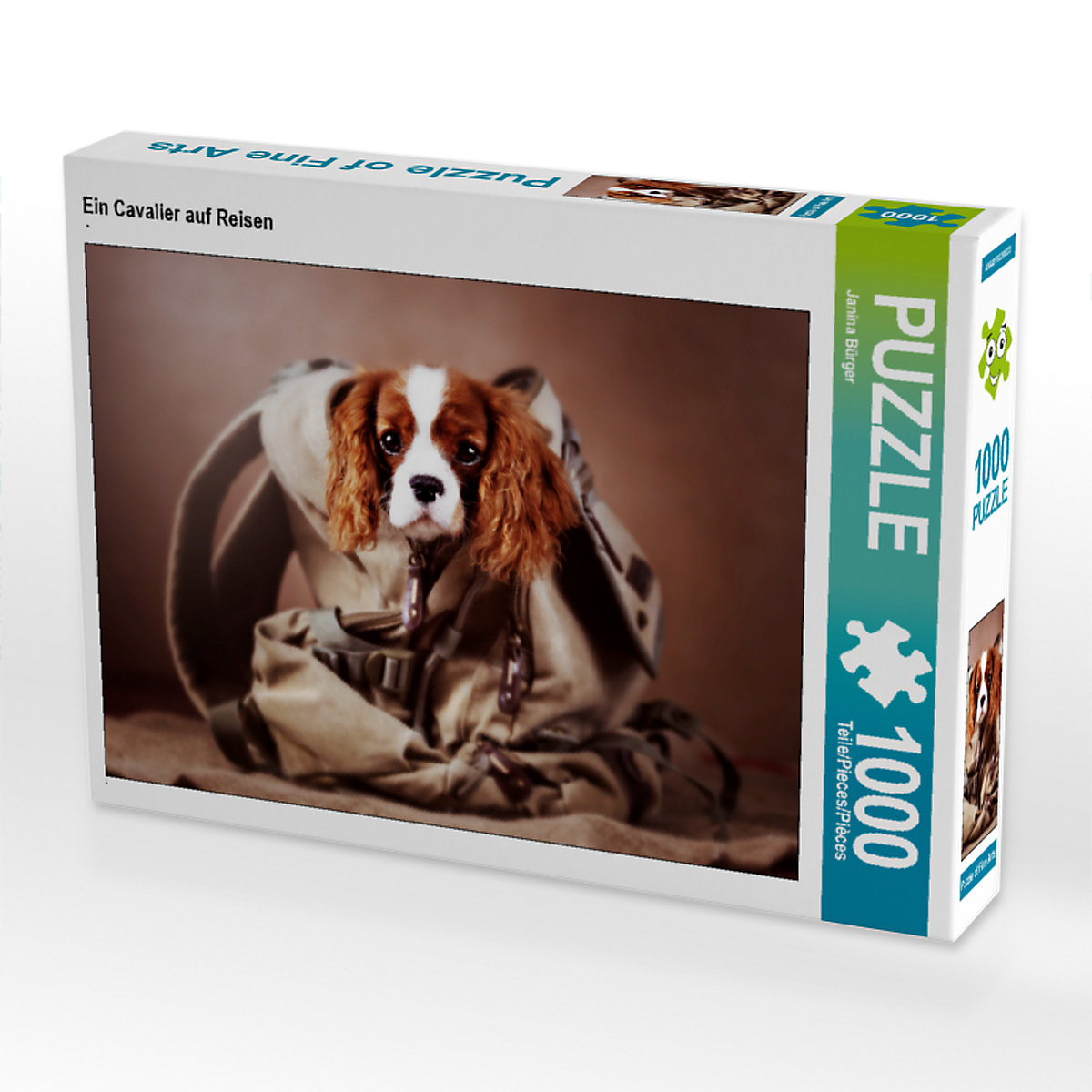 CALVENDO® Puzzle CALVENDO Puzzle Ein Cavalier auf Reisen 1000 Teile Foto-Puzzle für glückliche Stunden