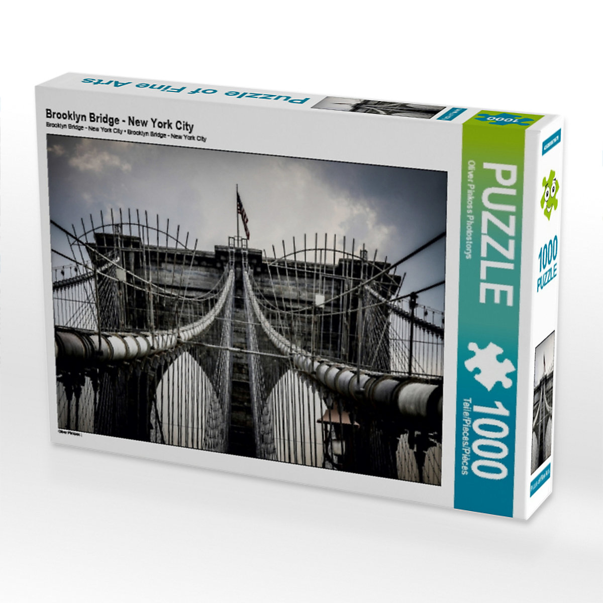 CALVENDO® Puzzle CALVENDO Puzzle Brooklyn Bridge New York City 1000 Teile Foto-Puzzle für glückliche Stunden