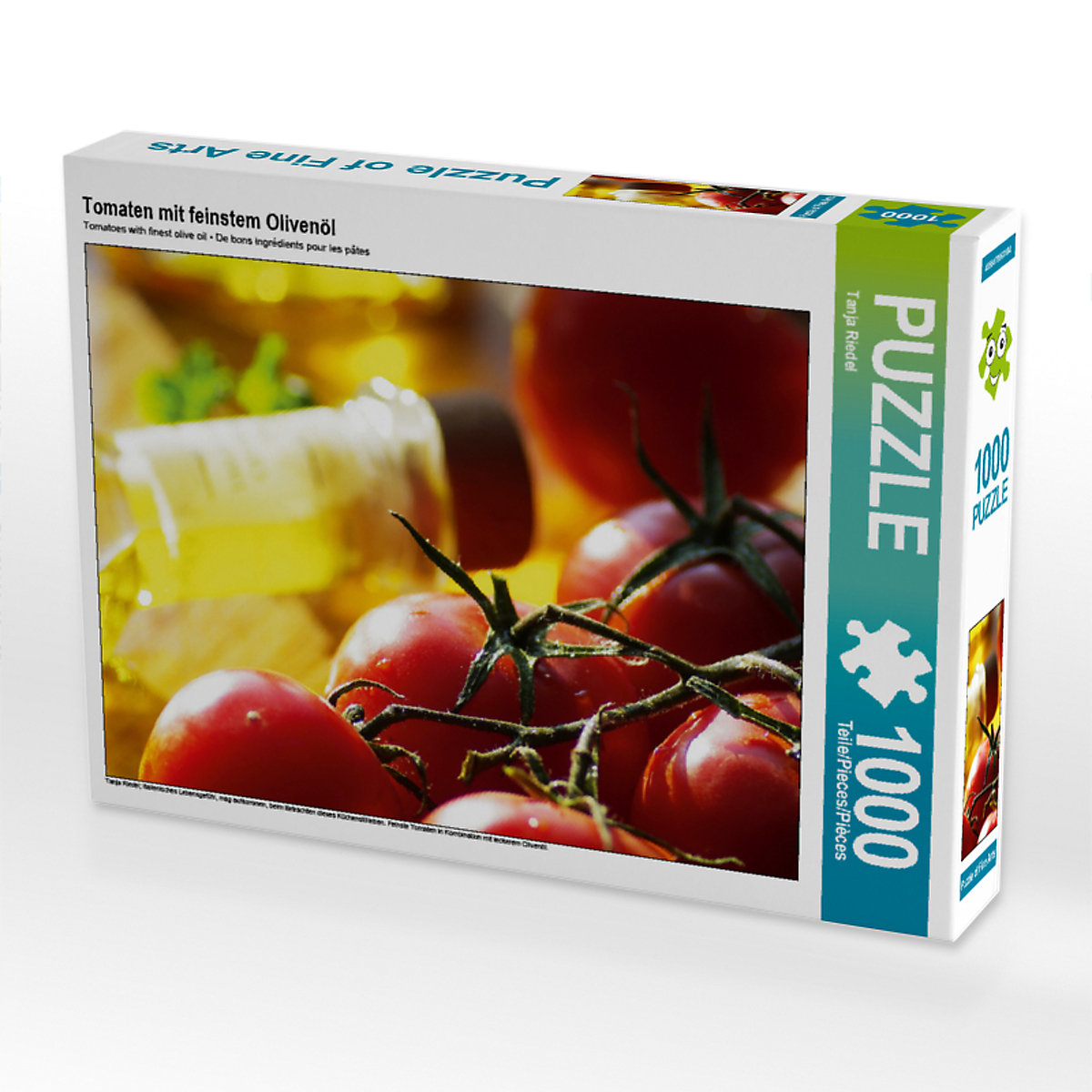 CALVENDO® Puzzle CALVENDO Puzzle Tomaten mit feinstem Olivenöl 1000 Teile Foto-Puzzle für glückliche Stunden