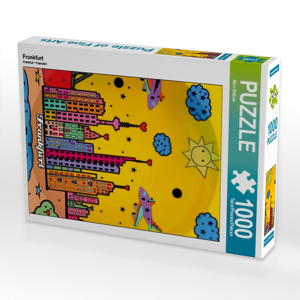 CALVENDO® Puzzle CALVENDO Puzzle Frankfurt 1000 Teile Foto-Puzzle für glückliche Stunden